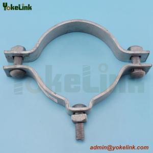 Cheap China manufacture hot dip galvanized pole band clamp with low price wholesale