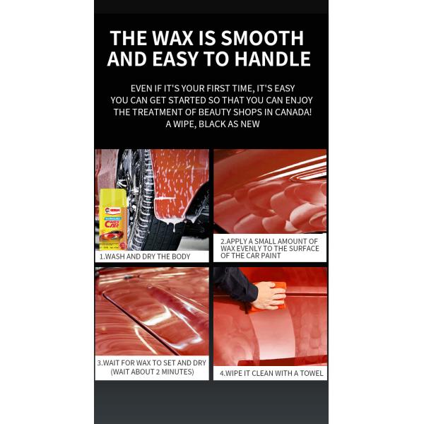 Silicone Carnauba Car Care Paint Nano Ceramic Car Polish Wax Chemical Resistant