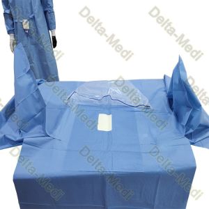China Reinforced Sterile Gynecology Obstetrics Drapes Pack Integrated With Leggings on sale