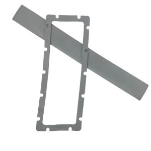 Buy cheap Extrusion Shaped Die Cutting Custom Silicone Gasket Smooth Surface from wholesalers