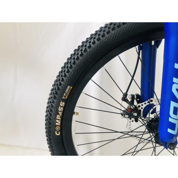 High quality 24 inch 1speed disc brake shock absorption suspension aluminum carbon steel frame mountain bicycles