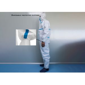 Fire Retardant Hooded Type 5 Disposable Painters Coveralls