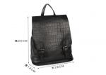 New College Wind Double Womens Fashion Rucksack Female Student Embossed
