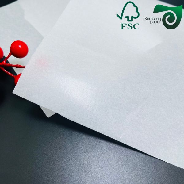 FSC 100gsm 120gsm Natural White Kraft Paper For Grocery Shopping Bags Packaging