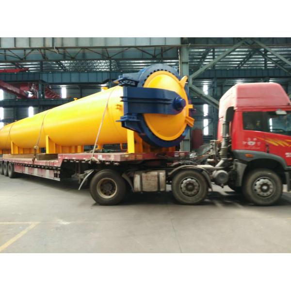 Steam Curing 2*31M Or Customized Sand High Pressure Autoclaves For Hollow Block Brick