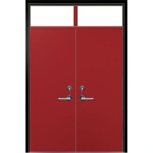Cheap Hinge Height 1960mm 90Mins UL Fire Rated Flush Door wholesale