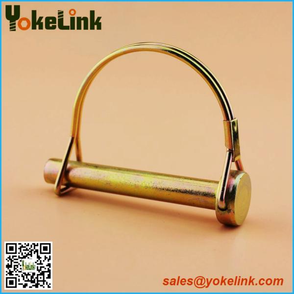 8 mm Square Wire Lock Pins Shaft Locking Pin Double Wire Snapper Pins for Farm Trailer