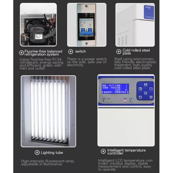 Stainless Steel Artificial Climate Culture Chamber Seed Germination Plant Growth Chamber