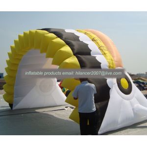 chief Inflatable Sport Tunnel / Inflatable Tunnel Rental / Football Helmet