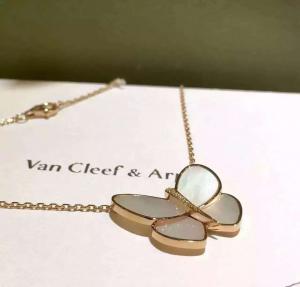 Cheap Wholesale Van Cleef & Arpels Butterfly Necklace18K Yellow Gold Necklace VCARA63400 wholesale