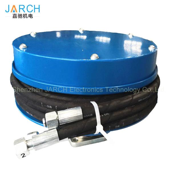 Oil Fuel Retractable Hose Reel High Pressure 3-hose For Construction Machinery reel system