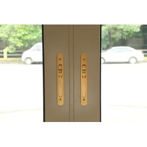 Anodizing 1.3mm Aluminum Frame Sliding Glass Doors