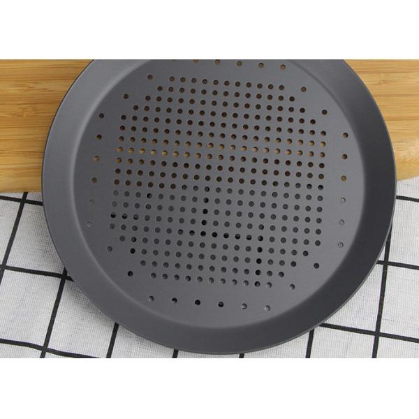 6.5~ 16 Inch Aluminum Pizza Pan Non Stick Round 1.6mm Thick Free Samples