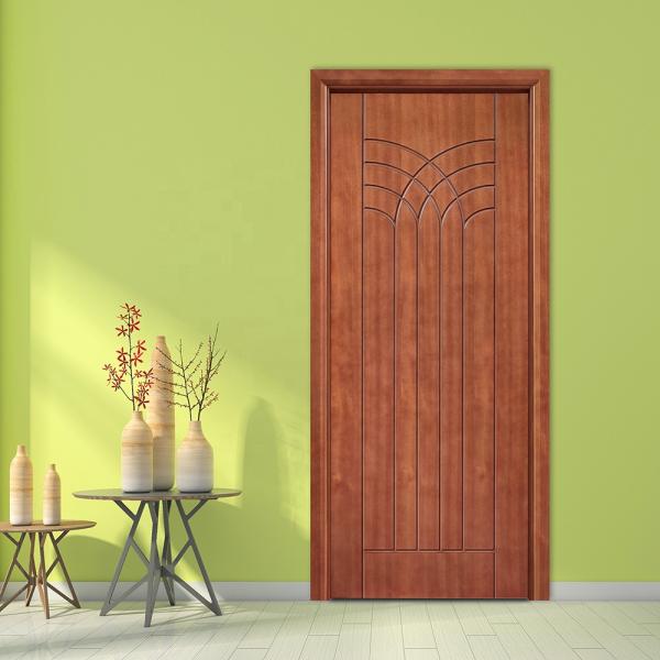 Low-cost fancy design beautiful photo door frames entry doors flush wood door for interior