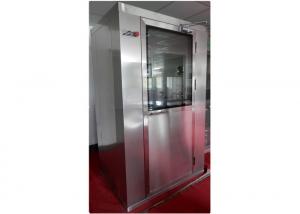 Anti Static Stainless Steel Pharmacy / Lab Clean Room Air Shower For Two Person