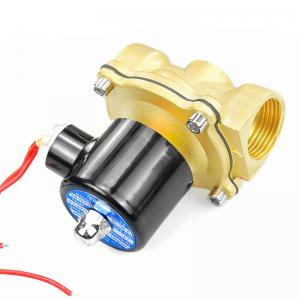 Cheap High Pressure 24V 220V Water Solenoid Valve 2 Way Normally Closed wholesale