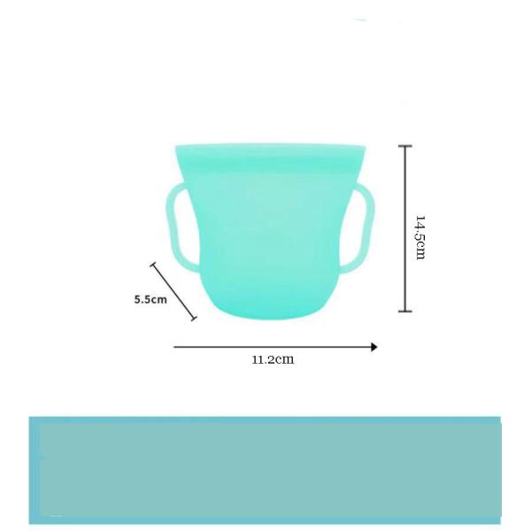 Harmless Durable Silicone Breastmilk Storage Bags , Multipurpose Silicone Snack Pouch