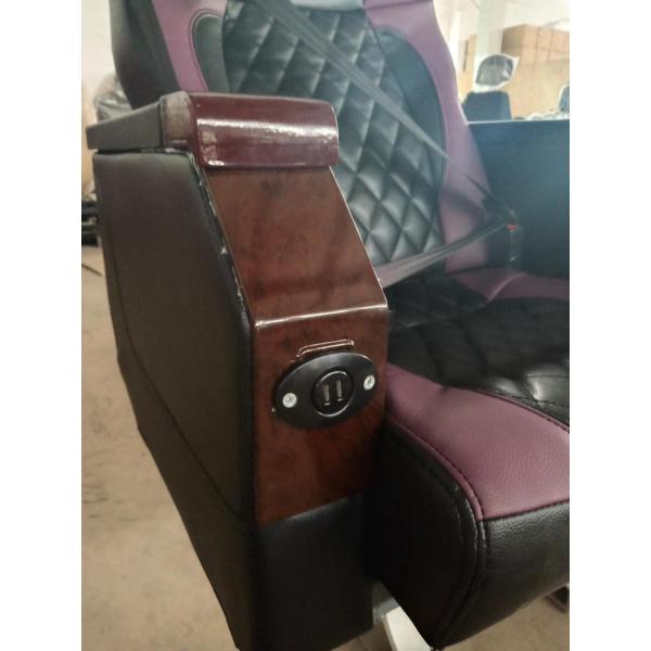 OEM Leather Fabric Luxury Coach Folding Bus Seats For Sale