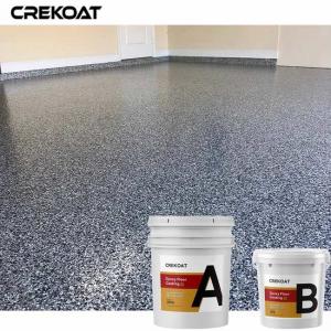 Cheap Unique Decorative Flakes Epoxy Resin Floor Coating For Home And Industrial wholesale
