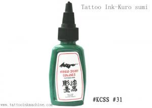 China Kuro Sumi 1OZ Eternal Tattoo Ink Green Color For Body Tattooing on sale