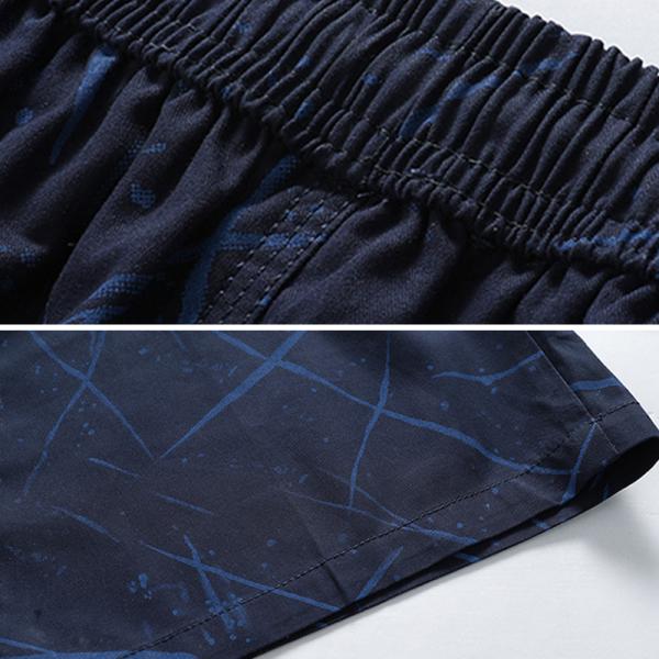 Oem Factory Manufacturer Custom Logo Beach Shorts Mens 100% Cotton Elastic Waist Shorts