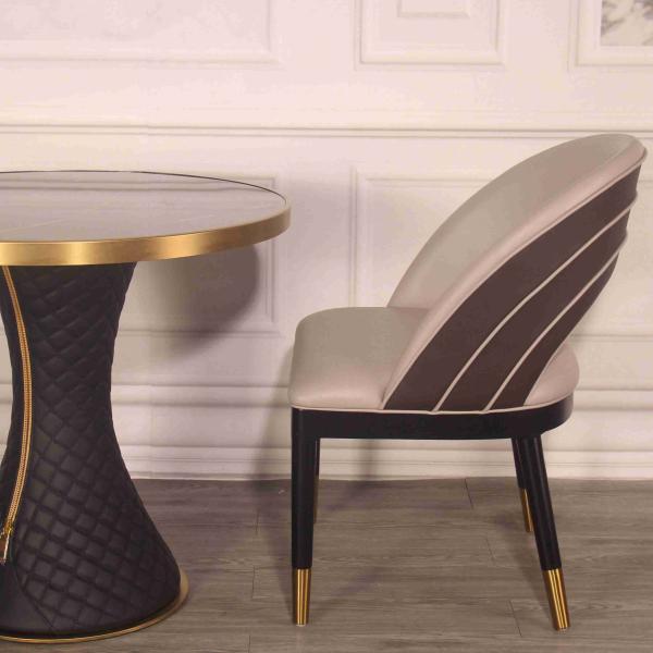 Italian Fashion Dining Chair Simple Modern Hotel Backrest Negotiating Commercial Banquet Chairs