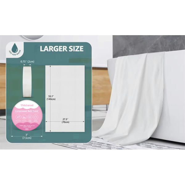 Wholesale Soft High-Absorbency Disposable Hotel Compressed Towels