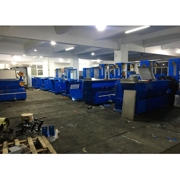 3mm To 0.8mm Intermediate Wire Copper Cable Drawing Machine With Annealer