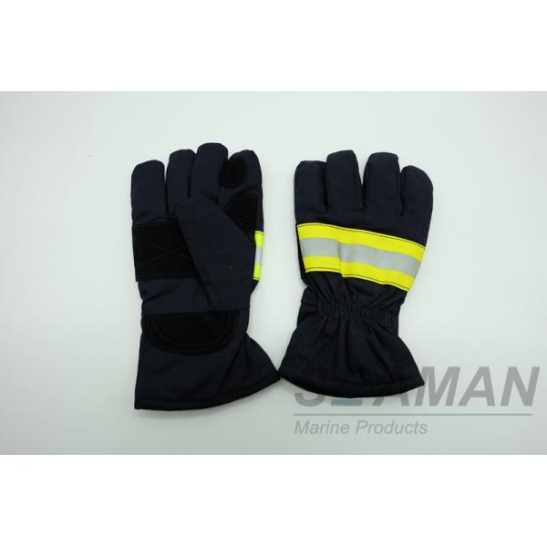 Safety Marine Fire Fighting Equipment Fire Retardant Cotton Rescue Fireman Gloves