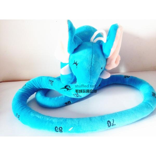 Plush Blue 120cm Elephant Toy Stuffed Soft Surface Easily Hang Small Eye Cool GIFT NEW Interesting Present FOR KIDS