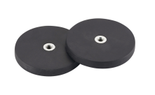 Permanent Rubber Coated Rare Earth Magnets ODM Neodymium Pot Magnet