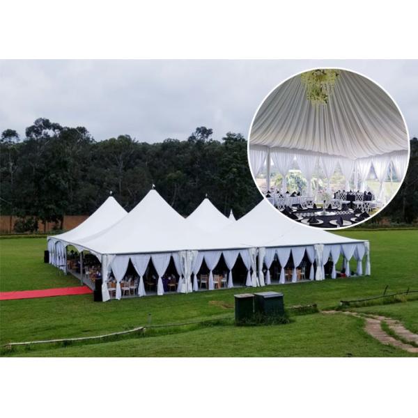 Mini Pagoda Commercial Party Tent could be Combined to be a Large tent with Rain Gutter