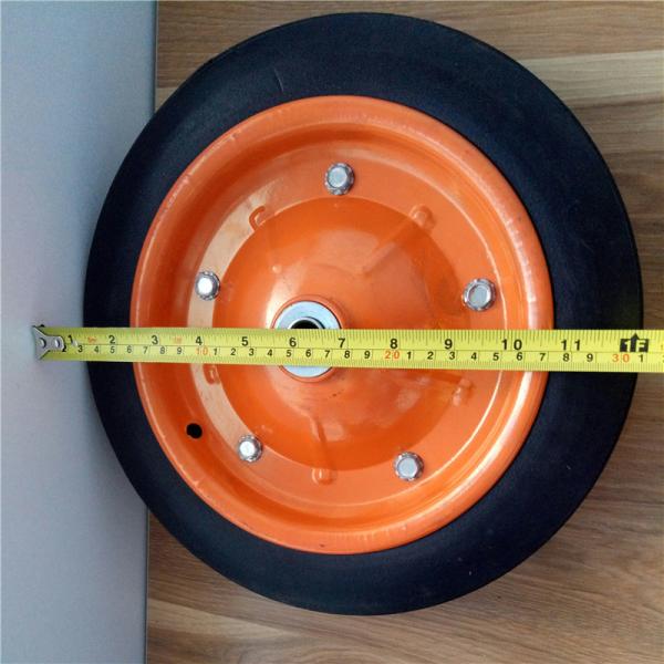 31cm 13 Inch Solid Rubber Tires Colorful Rim Solid Rubber Wheelbarrow Tire For Hand Truck