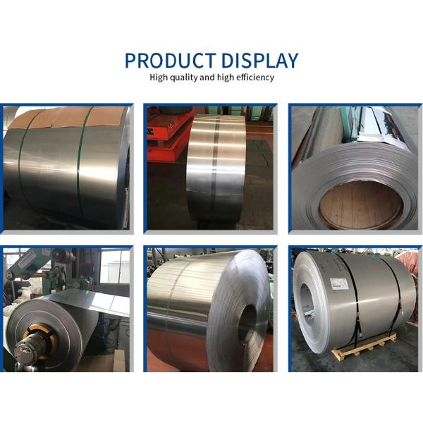RAL Color Cold Rolled 430 2b Stainless Steel Coil 500mm To 13000mm Length