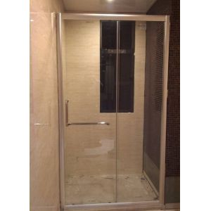 OEM Sliding Shower Screen Safety Moisture Proof With Acrylic Tray