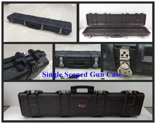 Quality Black 1220 Hard Single Scoped Gun Rifle Case for sale