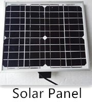 300mm 1 Appearance Solar Powered Panel Traffic Warning Light SG-301