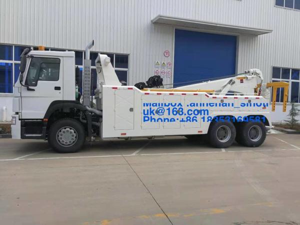 Quality Lhd 10 Wheels Heavy Cargo Truck 6*4 20t-30t Road Wrecker Tow Truck Euro 2 for sale