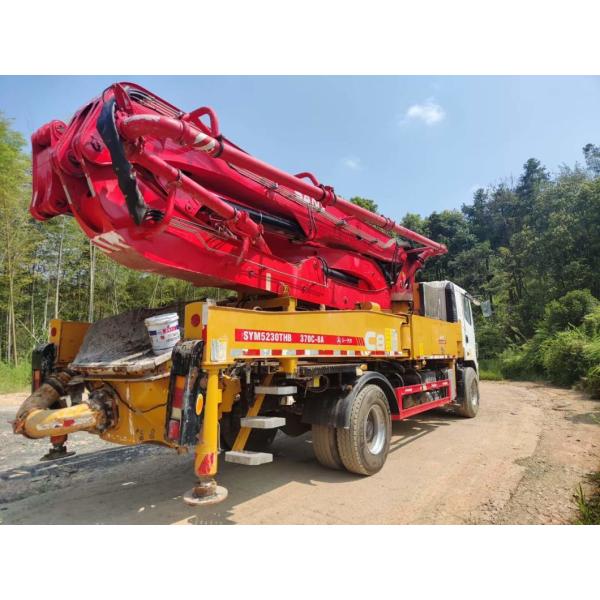 2020 SA Ny 37m Used Concrete Pump Truck Concrete Boom Pump Heavy Equipment Truck Mounted Pump