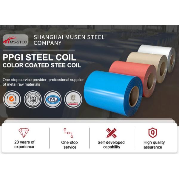 Ppgi Prepainted Galvanized Steel Coil Metal Roofing Sheet Iron Tile Zinc