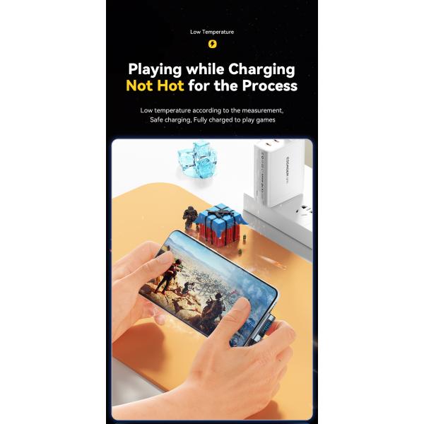 ESSAGER ES-X47 Series USB A To C Cable 1m Short 2m Long 100W