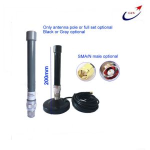 Cheap High Gain antenna of glass steel 3g 4g 2.4g 8dBi outdoor omni antenna GSM Grey Fiberglass Antenna wholesale