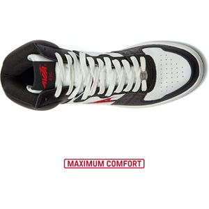 Canvas Leather Retro Avia 830 Basketball Shoes Rubber Sole