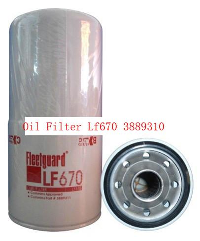 Quality Oil Filter Cummins Parts Lf670 3889310 for sale