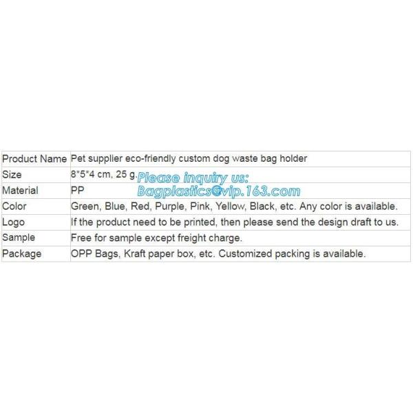 Nappy Baby Disposable Diaper Sacks, Degradable scented disposable baby diaper sack, green tie handle baby diaper sack