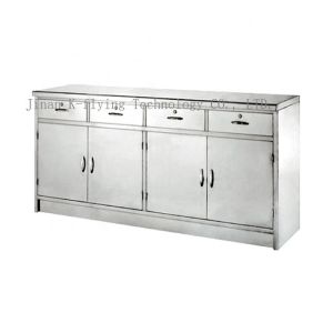 T0.8mm SUS 304 Hospital Table Cabinet Welded Structure