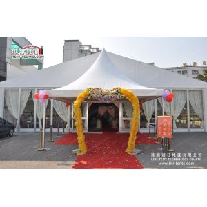 Luxury Outdoor Wedding Tents With Aluminum Frame 20 Years Life Span