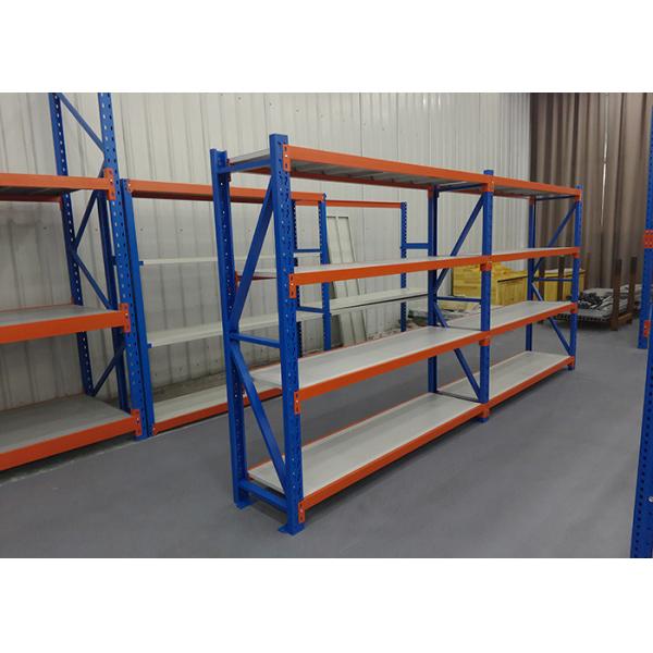 Durable Medium Duty Storage Racks Cold Rolled Steel Material Color Optional