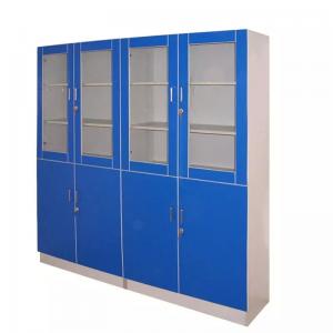 Cheap HPL Wood Lab Chemical Storage Cabinets For Hospital wholesale