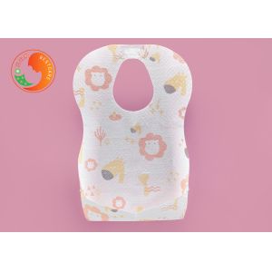 Cheap Sanitary Disposable Baby Bibs Non Reusable Sleeveless Custom Disposable Bibs wholesale